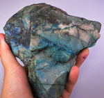 14cm NATURAL SCULPTURE IT LOOKS LIKE PICASSO ? AZURITE MALACHITE PERU QB118F