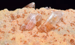 8cms LIMONITE IN SELENITE CRYSTAL COLLECTOR PERU MINERAL SPECIMEN TB104