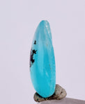 1.5ct GEM BLUE OPAL SCENIC CABOCHON PERU SEASCAPE PENDANT JEWELRY BB297