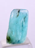 2ct GEM BLUE OPAL SCENIC CABOCHON PERU SEASCAPE PENDANT JEWELRY BB110