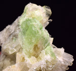 8.5cms AUGELITE CRYSTAL PERU DARK GREEN BRIGHT NEEDLE QUARTZ PASTO BUENO AB179