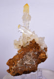 9.1cms QUARTZ HALLOYSITE MANGO COLOMBIA NATURAL CRYSTAL MINERAL SPECIMEN QB62