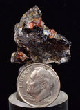 2.5cm RHODOCHROSITE CRYSTALS PERU OLD STOCK UCHUCCHACUA MINERAL SPECIMEN RB489