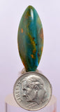 10.5ct GEM BLUE OPAL SCENIC CABOCHON PERU SEASCAPE PENDANT JEWELRY BB386