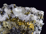 4.5cms APATITE QUARTZ PYRITE CRYSTALS DICKITE PERU HUANZALA AB227
