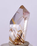 1.4cms QUARTZ RUTILATED POLISHED CABOCHON BRASIL RUTILE PENDANT JEWELRY QB59