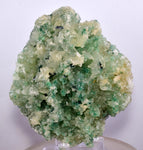 8.4cms ATACAMITE CALCITE DRUZY CHRYSOCOLLA MALACHITE LILY MINE PERU DB72