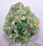 8.4cms ATACAMITE CALCITE DRUZY CHRYSOCOLLA MALACHITE LILY MINE PERU DB72