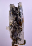 8.8cms GEM QUARTZ TWIN NATURAL CHLORITE INCLUDED PHANTOM CRYSTAL PERU  QB29