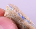 23 cts FIRE OPAL AUSTRALIA PRECIOUS BLUE FIRE OPAL COBBER MATRIX JEWELRY OB66