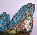 20cms QUARTZ CHRYSOCOLLA BOTRYOIDAL TENTADORA MINE PERU MINERAL SPECIMEN CB160