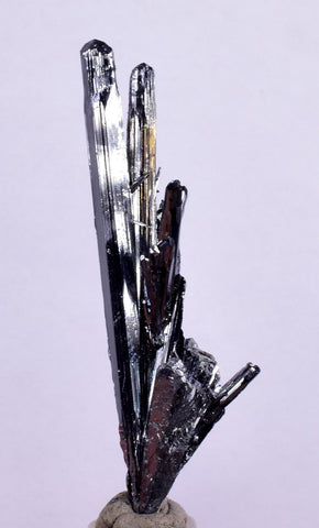 5.2cms STIBNITE CRYSTAL PERU MINERAL SPECIMEN COLLECTOR MB94