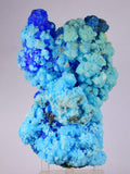 14cms NEW BLUE CHALCANTHITE NATURAL BOTRYOIDAL CRYSTALS PERU TRANSLUCENT FB78