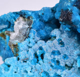 9.7cms QUARTZ CHRYSOCOLLA BOTRYOIDAL TENTADORA MINE PERU MINERAL SPECIMEN CB106