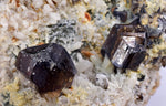 10.2cms TWIN CASSITERITE BRILLIANT CRYSTALS FACET GRADE  BOLIVIA MINERAL EB54