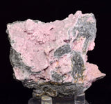 7.3cms RHODOCHROSITE ROSETTE PERU PINK CRYSTALS HUANZALA MINE MINERAL RB623