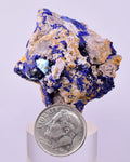 4.3cms GEM AZURITE CRYSTALS MEXICO ROYAL BLUE COLOR SHINY UB273