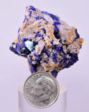 4.3cms GEM AZURITE CRYSTALS MEXICO ROYAL BLUE COLOR SHINY UB273