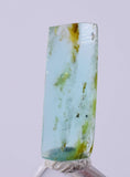 1ct GEM BLUE OPAL SCENIC CABOCHON PERU SEASCAPE PENDANT JEWELRY DENDRITES  BB21