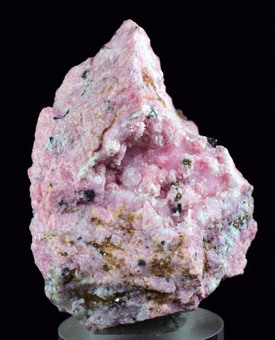4.3cms RHODOCHROSITE ROSETTE PYRITE QUARTZ PERU PINK CRYSTALS RB342