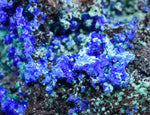 7.1cms AZURITE MALCHITE CRYSTALS PERU MINERAL SPECIMEN CUSCO UB209