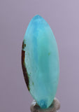 2ct GEM BLUE OPAL SCENIC CABOCHON PERU SEASCAPE PENDANT JEWELRY BB363