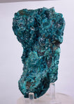 12.5cms BLUE MALACHITE BOTRYOIDAL PERU CRYSTALS GRAPE SPHERES SHINY UB40