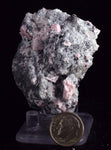 6.3cms RHODOCHROSITE ROSETTE PERU PINK CRYSTALS HUANZALA MINE MINERAL RB547