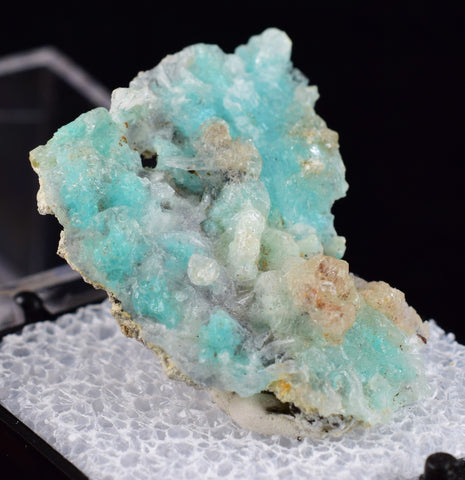 3cm AURICHALCITE CALCITE CRYSTALS DURANGO MEXICO MINERAL SPECIMEN WB31