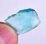 5.5cts GEM BLUE OPAL HIGH QUALITY PERU ROUGH SCENIC MINERAL SPECIMEN OB145