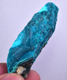 6.4cm GEM BLUE MALACHITE PERU TRANSLUCENT CHRYSOCOLLA BOTRYOIDAL CRYSTAL UB173