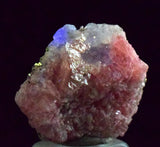 1.9ms RHODOCHROSITE FLUORITE PYRITE CHINA CRYSTAL RHOMBOHEDRAL MINIATURE RB409