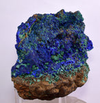 13cms AZURITE MALCHITE CRYSTALS PERU MINERAL SPECIMEN CUSCO UB138