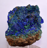 13cms AZURITE MALCHITE CRYSTALS PERU MINERAL SPECIMEN CUSCO UB138