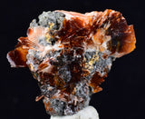3.4cms CERUSSITE BARITE GALENA CRYSTALS MOROCCO MINERAL SPECIMEN KB54