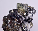 7.2cms MARCASITE PYRITE QUARTZ  ARSENOPYRYTE  PERU SHINY CRYSTALS MINERAL MB115