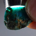13carats GEM SILICA CHRYSOCOLLA CHALCEDONY PERU HIGH YIELD NEW FIND ROUGH SB77