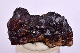 3.8cms  GEM GARNET STEPPED SPESSARTINE CRYSTALS PERU SHINY SHARP RARE GB55