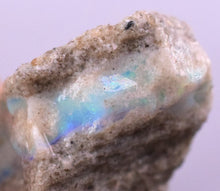 Load image into Gallery viewer, 19 grams FIRE OPAL AUSTRALIA PRECIOUS BLUE FIRE OPAL COBBER MATRIX JEWELRY OB65
