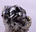 3.4cms SPHALERITE PYRITE GALENA QUARTZ CRYSTALS MINERAL SPECIMEN PERU MB28