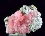2.5cms RHODOCHROSITE FLUORITE PYRITE CRYSTAL RHOMBOHEDRAL SUPER MINIATURE RB298