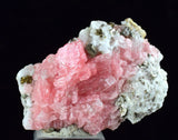 2.5cms RHODOCHROSITE FLUORITE PYRITE CRYSTAL RHOMBOHEDRAL SUPER MINIATURE RB298