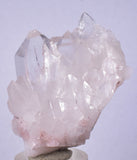 4.5cms QUARTZ GWINDEL FADEN COLOMBIA RARE SHINY CRYSTAL MINERAL SPECIMEN QB52