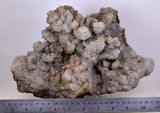 26cms MUSEUM PREHNITE CRYSTALS PERU SHINY MINERAL SPECIMEN UB245