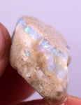 23 cts FIRE OPAL AUSTRALIA PRECIOUS BLUE FIRE OPAL COBBER MATRIX JEWELRY OB66
