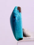 4.5arats GEM SILICA CHRYSOCOLLA CABOCHON CHALCEDONY LILY MINE PERU SCENIC BB138