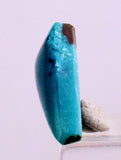 4.5arats GEM SILICA CHRYSOCOLLA CABOCHON CHALCEDONY LILY MINE PERU SCENIC BB138