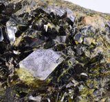 13.5cms EPIDOTE CRYSTALS PERU MINERAL SPECIMEN COLLECTOR  CB171