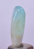 LOT OF 18 GEM BLUE OPAL SCENIC TUMBLED PERU SEASCAPE PENDANT JEWELRY BB323