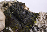 17cms EPIDOTE QUARTZ CALCITE HEMATITE CRYSTALS PERU CLUSTER MINERAL CB163